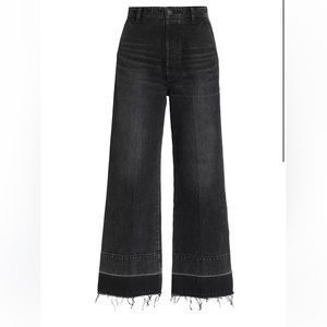 COPY - MOUSSY VINTAGE Elba Wide-Leg Ankle-Crop Jeans